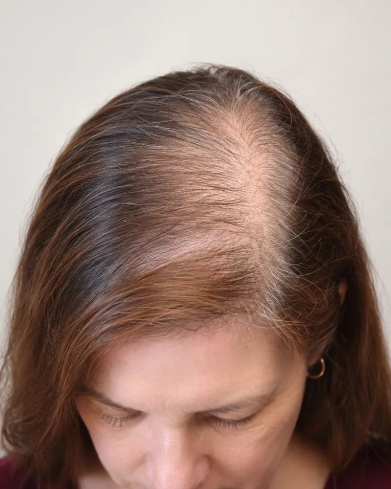 Patrícia, 47 anos, antes